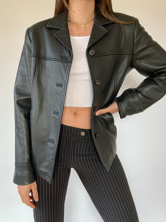 Vintage 1990s Leather Jacket