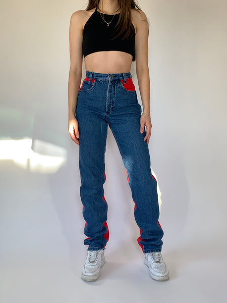 Vintage 1980s Western Jeans