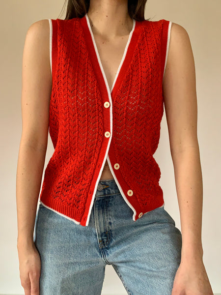 Vintage 1960s Sweater Vest