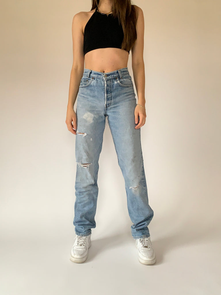 Vintage 1980s Grunge Levi's – Hazy Vintage