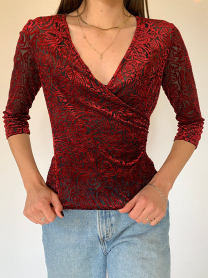 Vintage 1990s Mesh Top