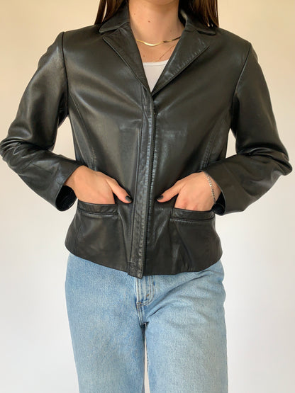 Vintage 1990s Leather Jacket