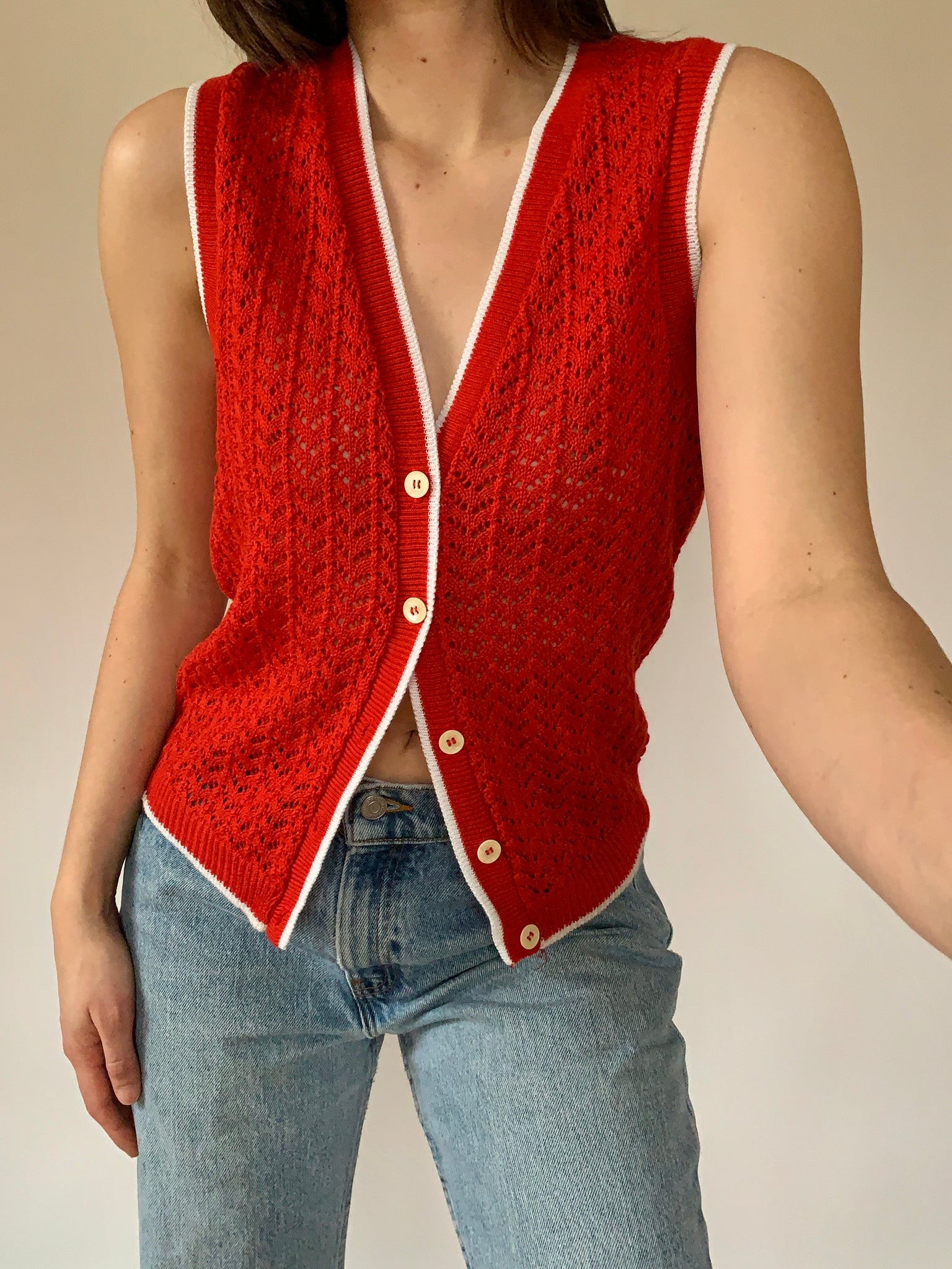 Vintage 1960s Sweater Vest