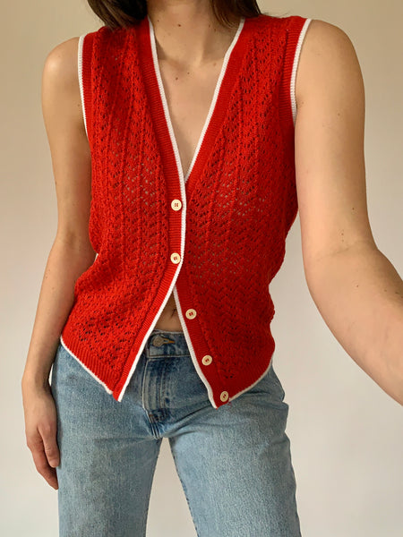 Vintage 1960s Sweater Vest