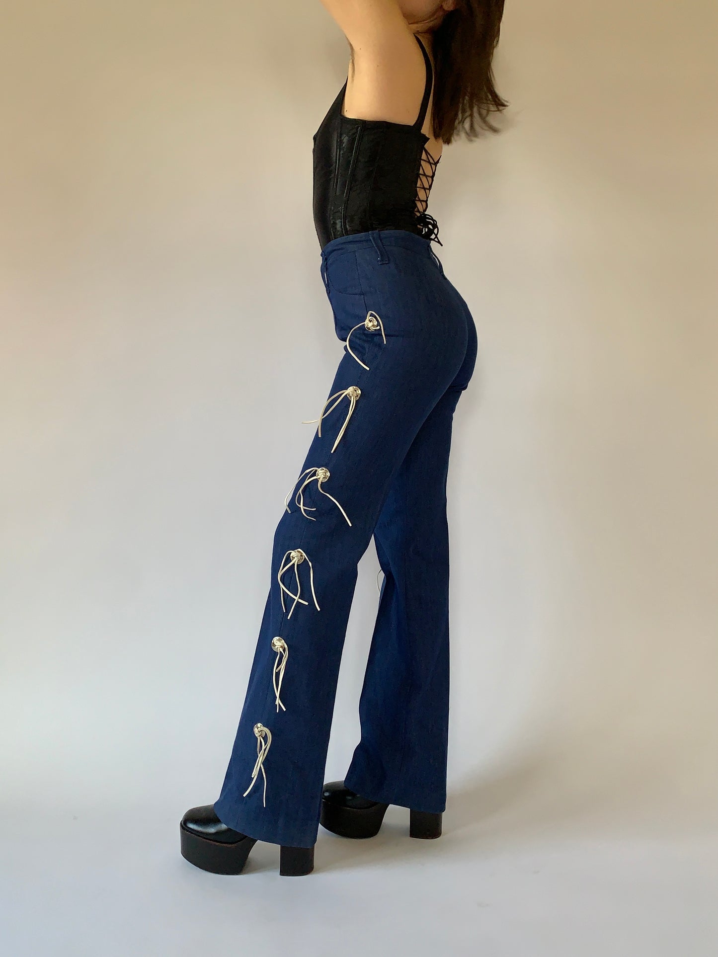 Vintage H Bar C Jeans (XS)