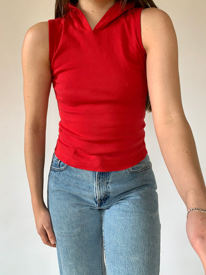 Vintage 1990s Hooded Tank