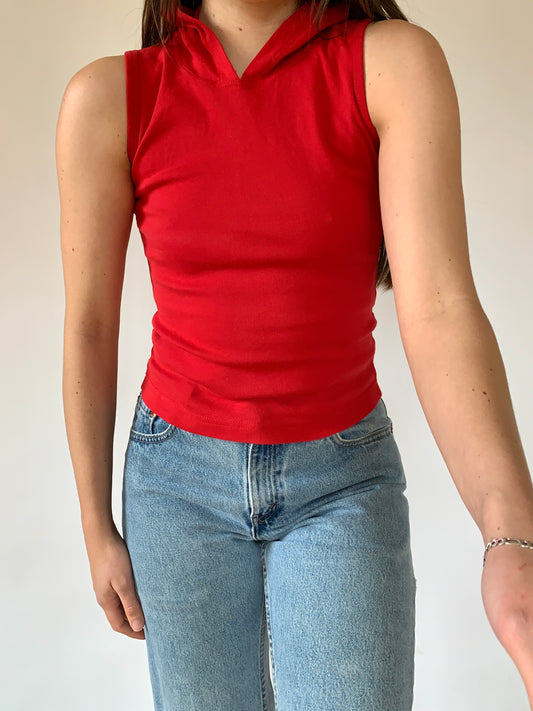 Vintage 1990s Hooded Tank