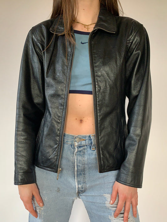 Vintage 1990s Leather Jacket