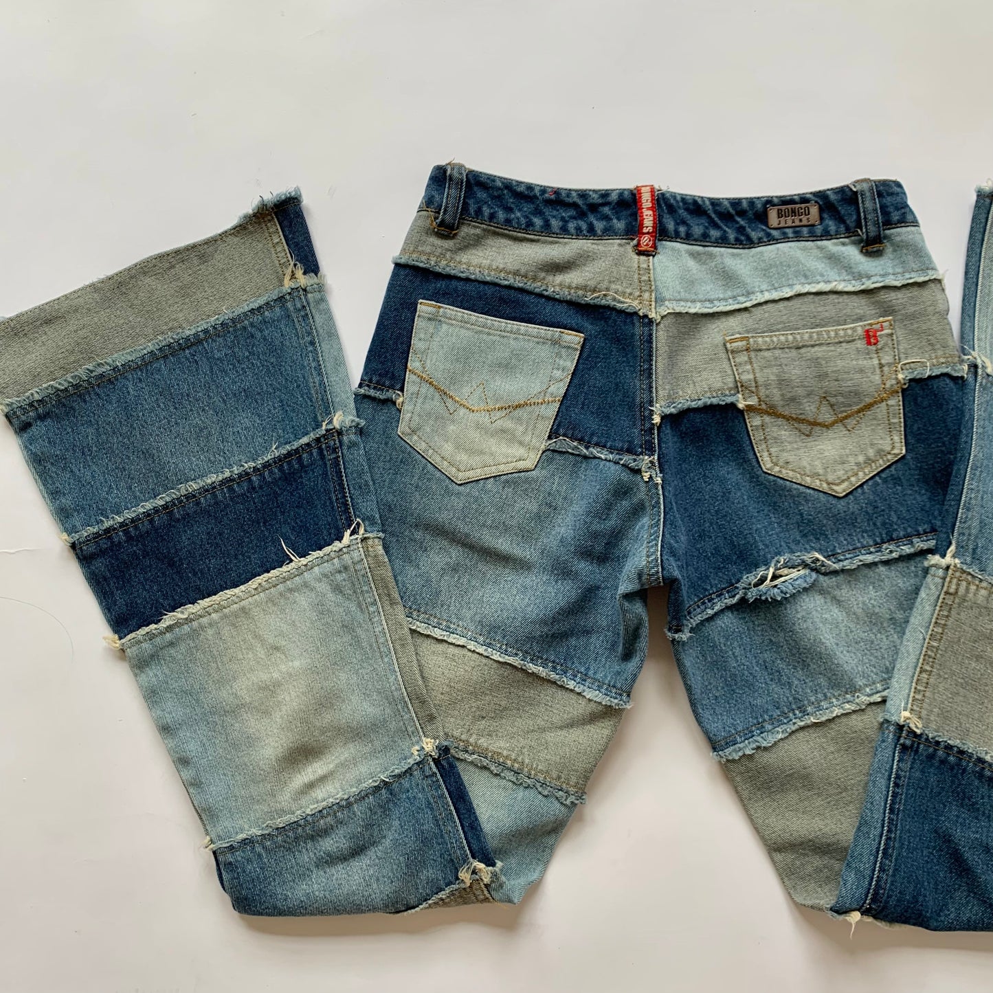 Y2K Patchwork BONGO Jeans