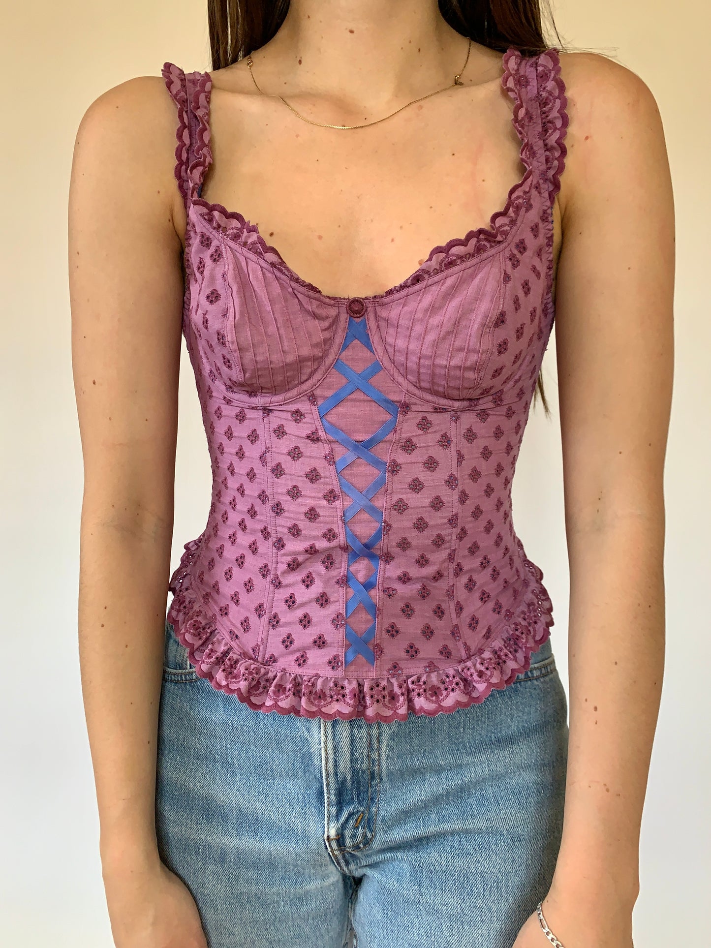 Vintage 1980s Bustier