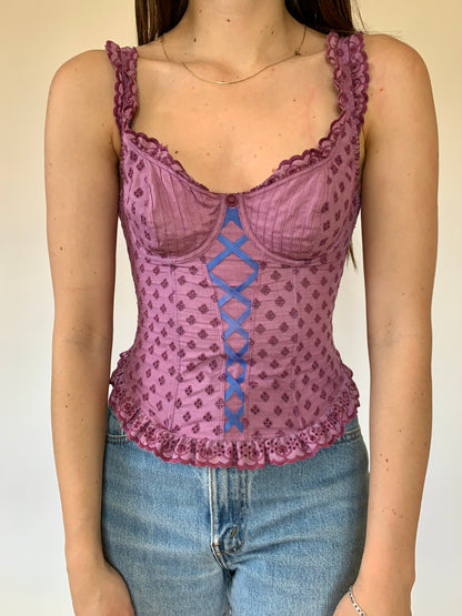 Vintage 1980s Bustier