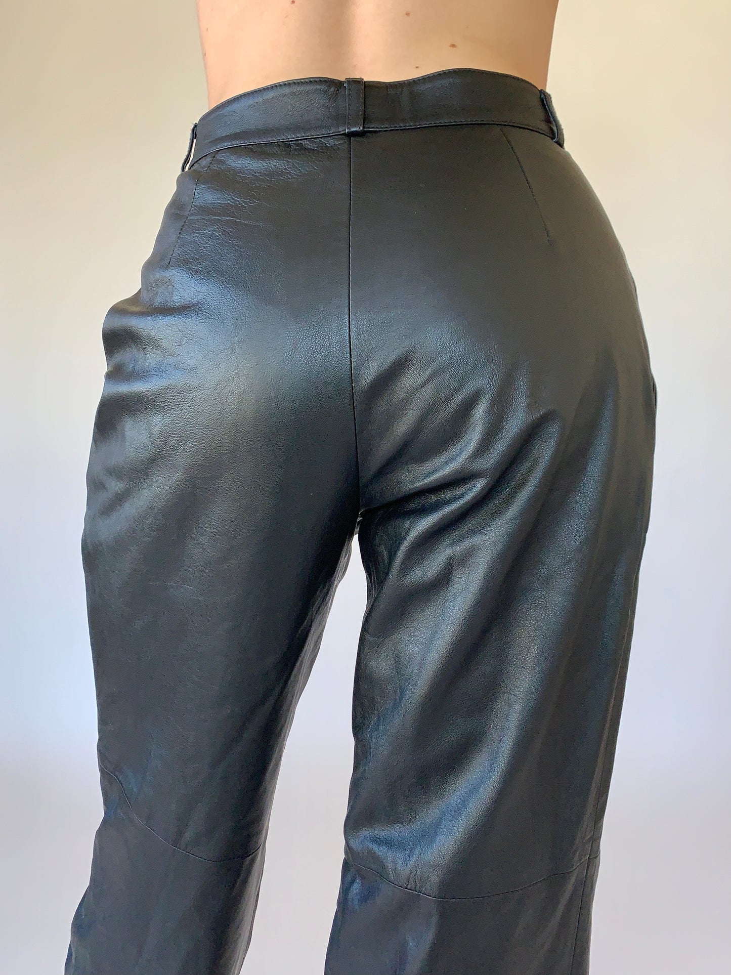 Vintage Genuine Leather Pants