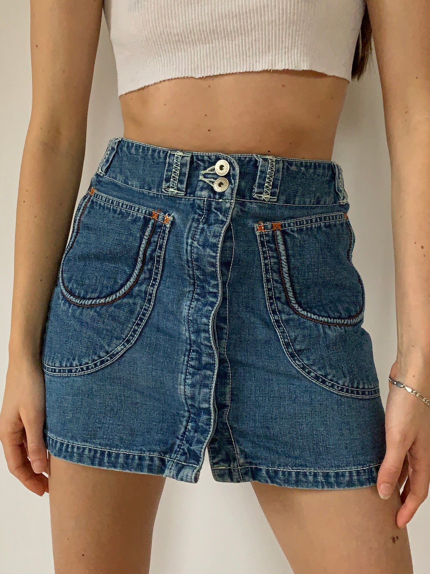 Vintage 1990s Denim Mini