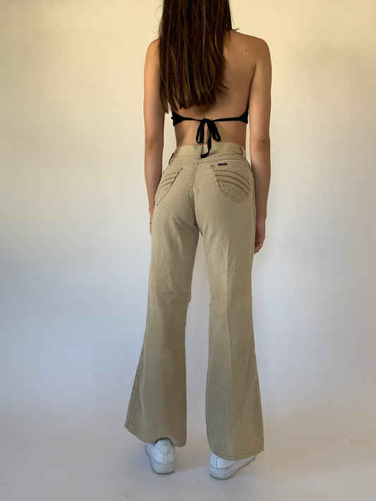 Vintage 1970s Corduroy Bellbottoms
