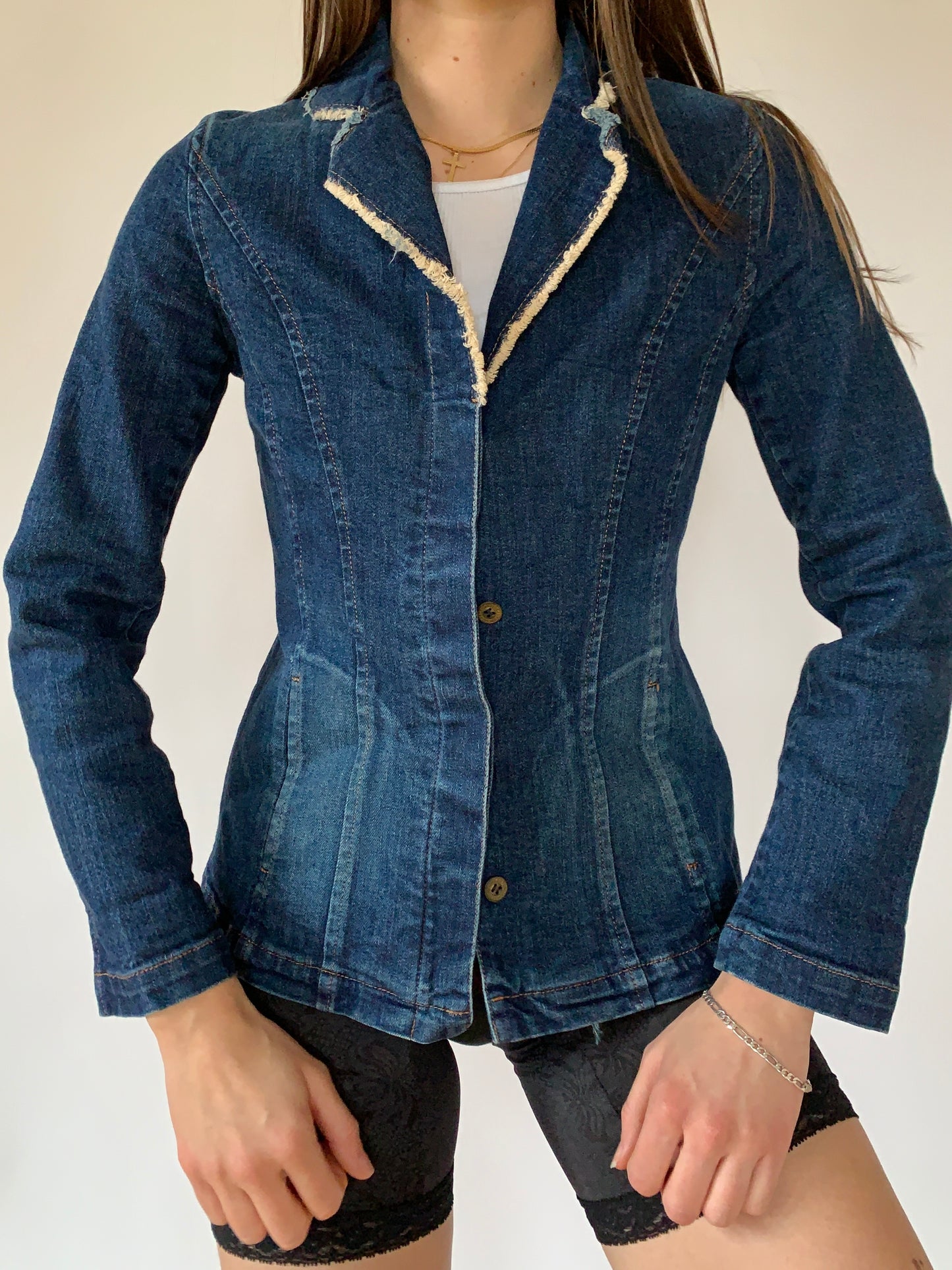 Vintage Denim Blazer