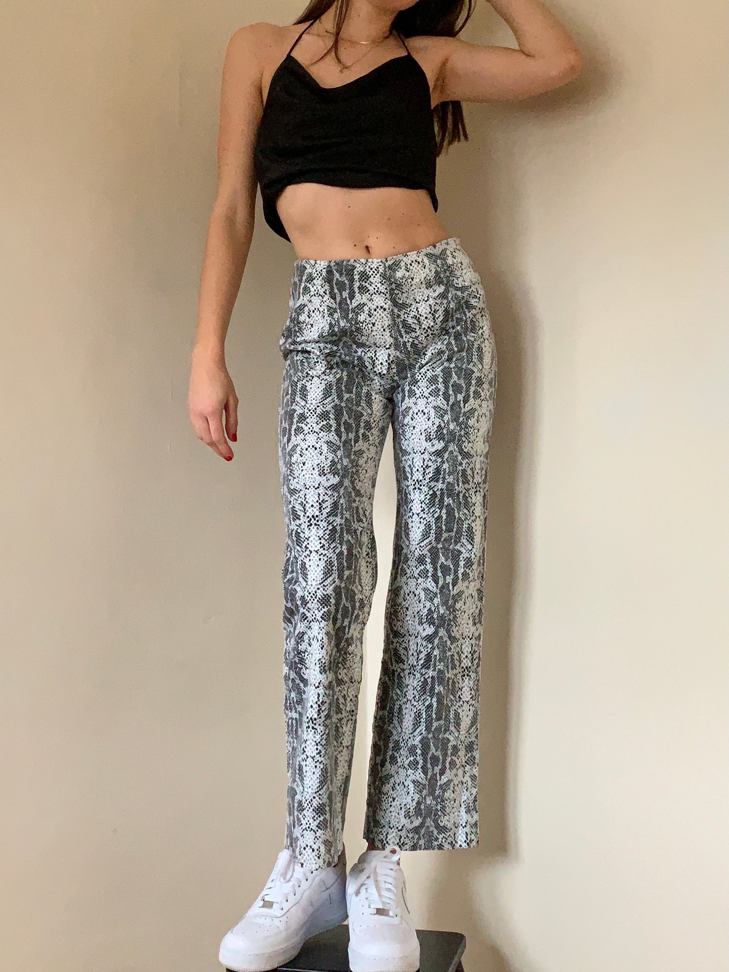 Vintage 1990s Snake Print Pants
