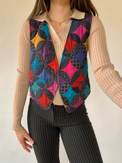 Vintage Quilted Vest