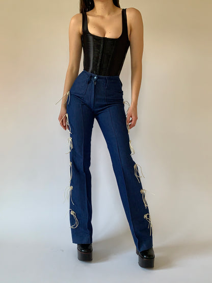 Vintage H Bar C Jeans (XS)