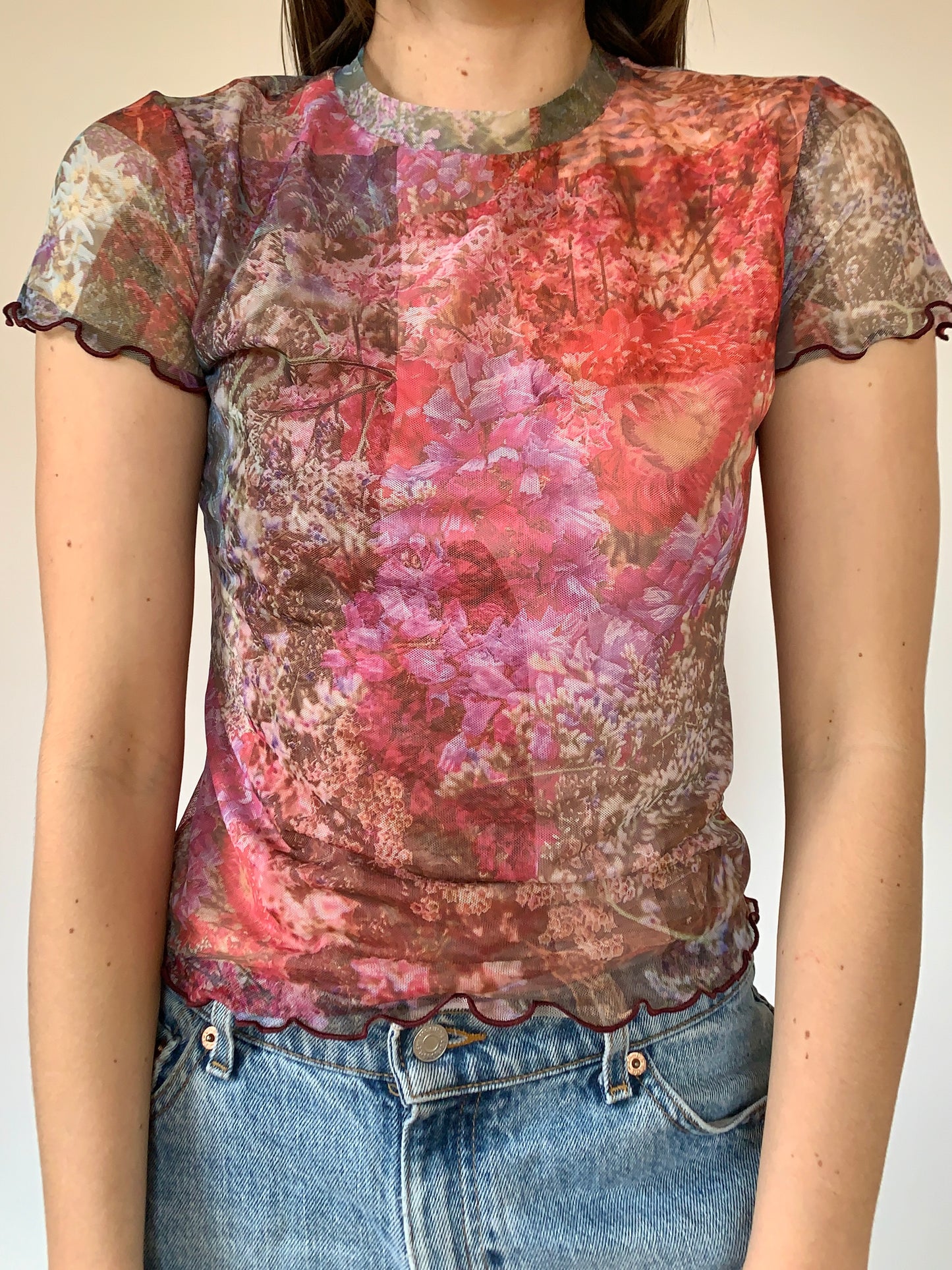 Desigual Mesh Tee