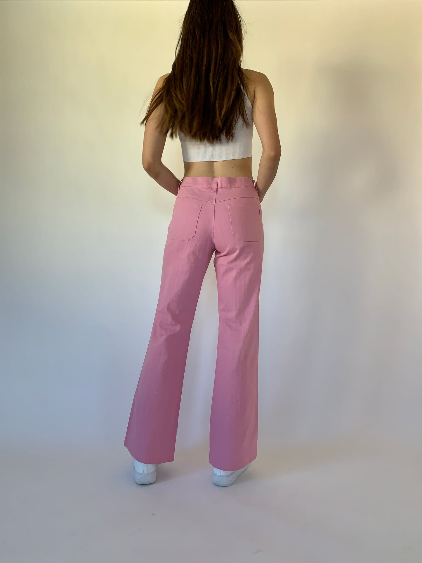 Y2K Pink Flares