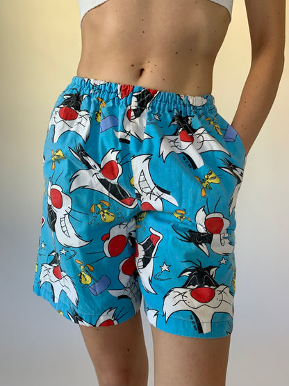 Vintage Sylvester & Tweety Shorts