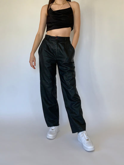 Vintage Genuine Leather Pants