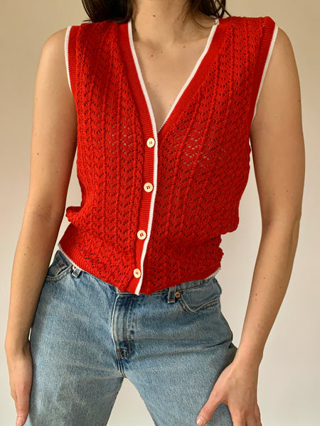 Vintage 1960s Sweater Vest