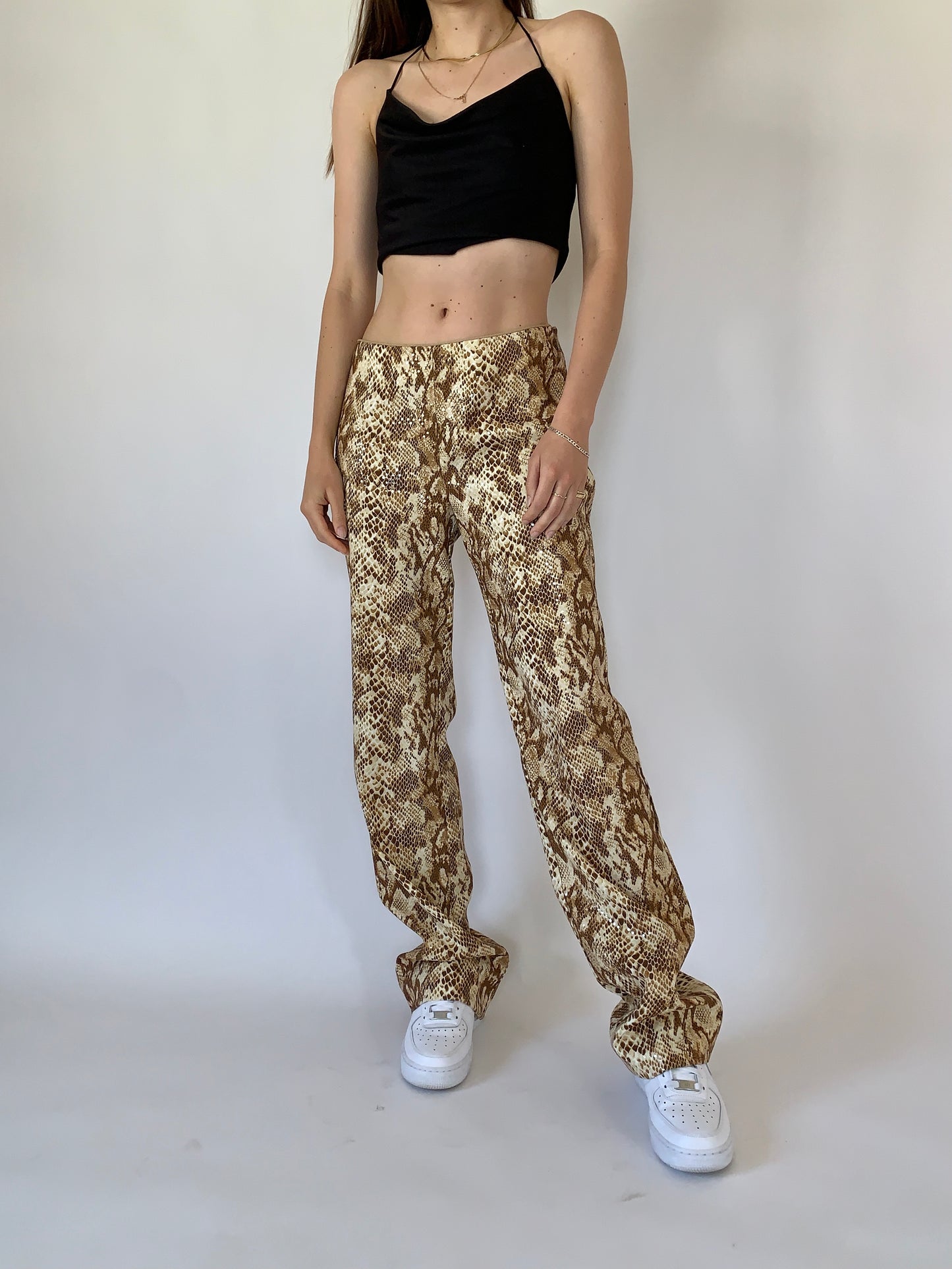 Vintage 1990s Snakeskin Pants
