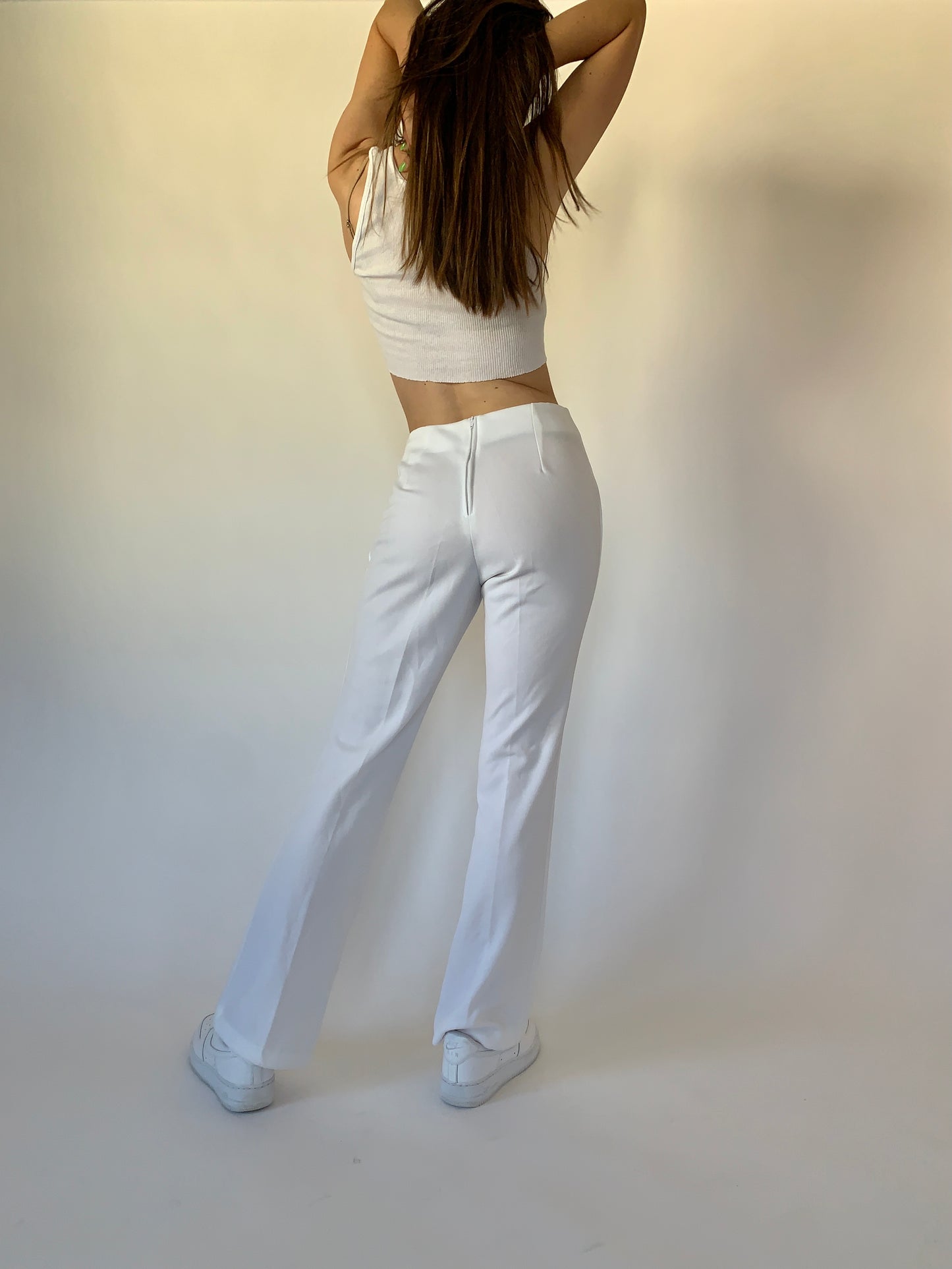 Vintage 1990s White Flares