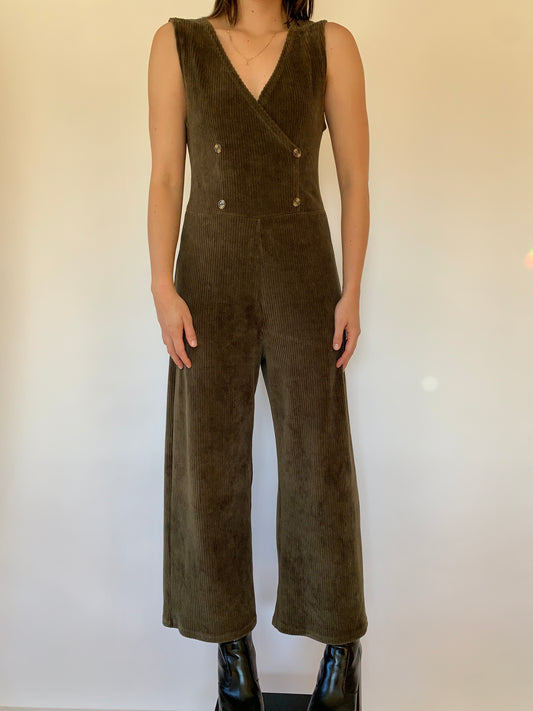 Vintage 1990s Corduroy Jumpsuit