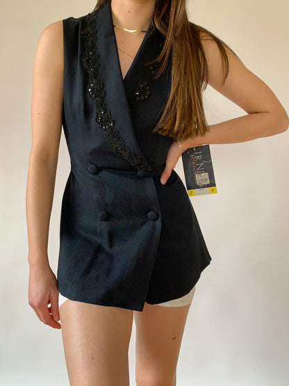 Vintage Deadstock Sleeveless Blazer