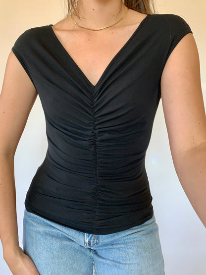 Vintage Ruched Top