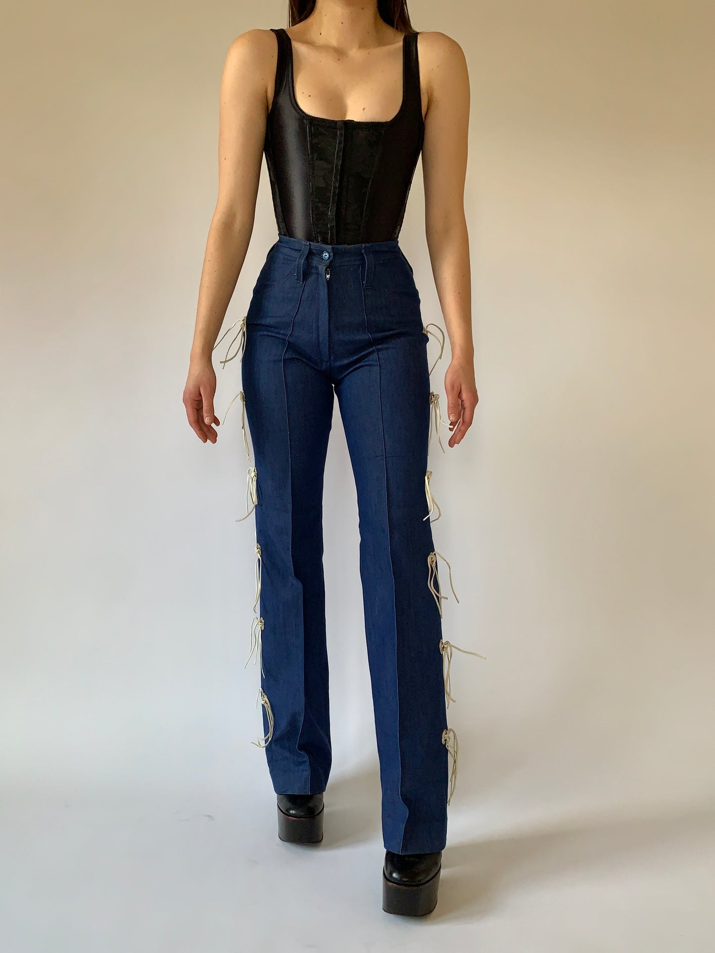 Vintage H Bar C Jeans (XS)