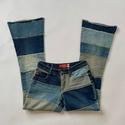Y2K Patchwork BONGO Jeans