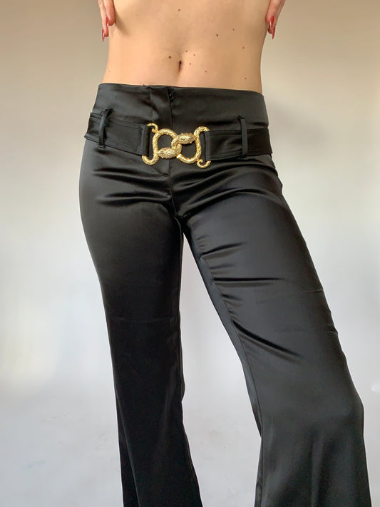 Vintage Snake Belt Trousers