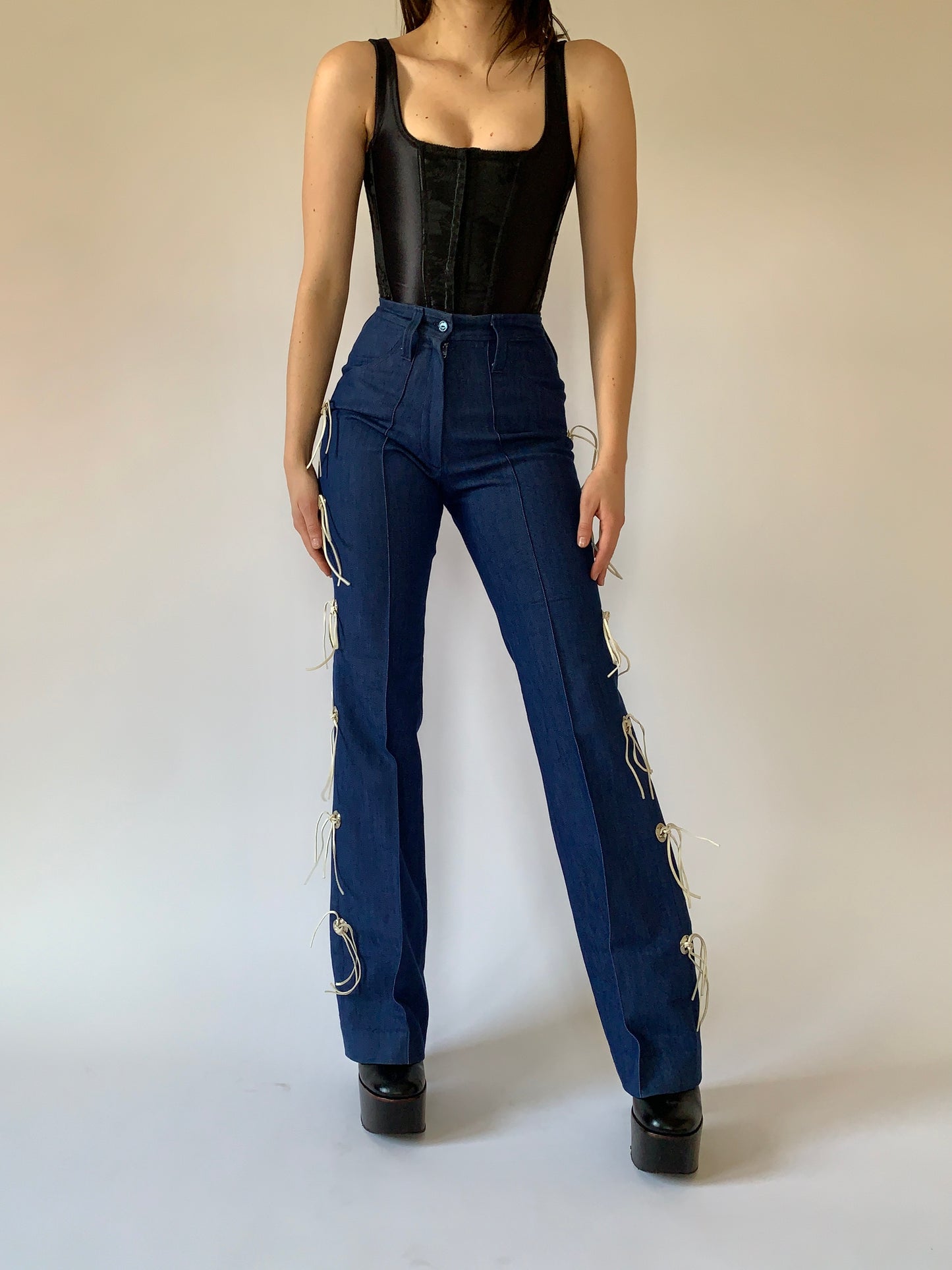 Vintage H Bar C Jeans (XS)