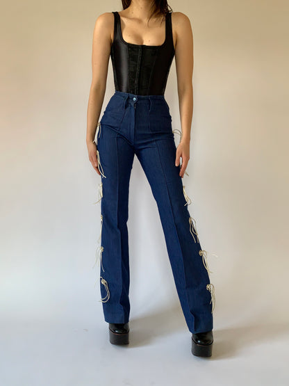 Vintage H Bar C Jeans (XS)
