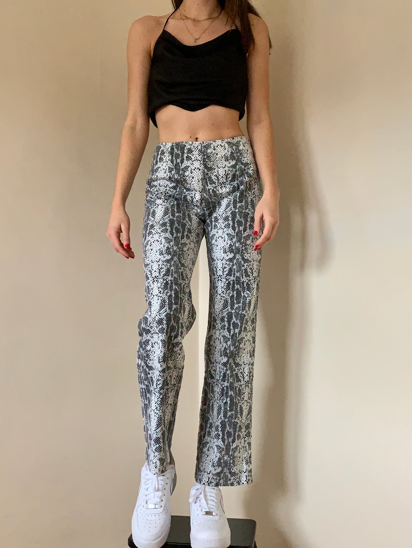 Vintage 1990s Snake Print Pants