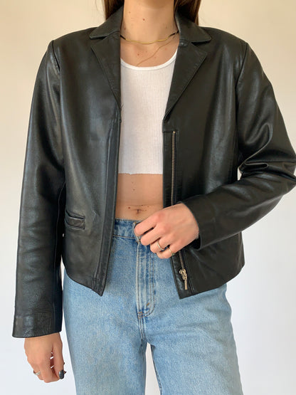 Vintage 1990s Leather Jacket