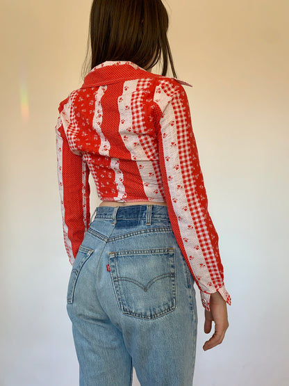 Vintage 1970s Blouse