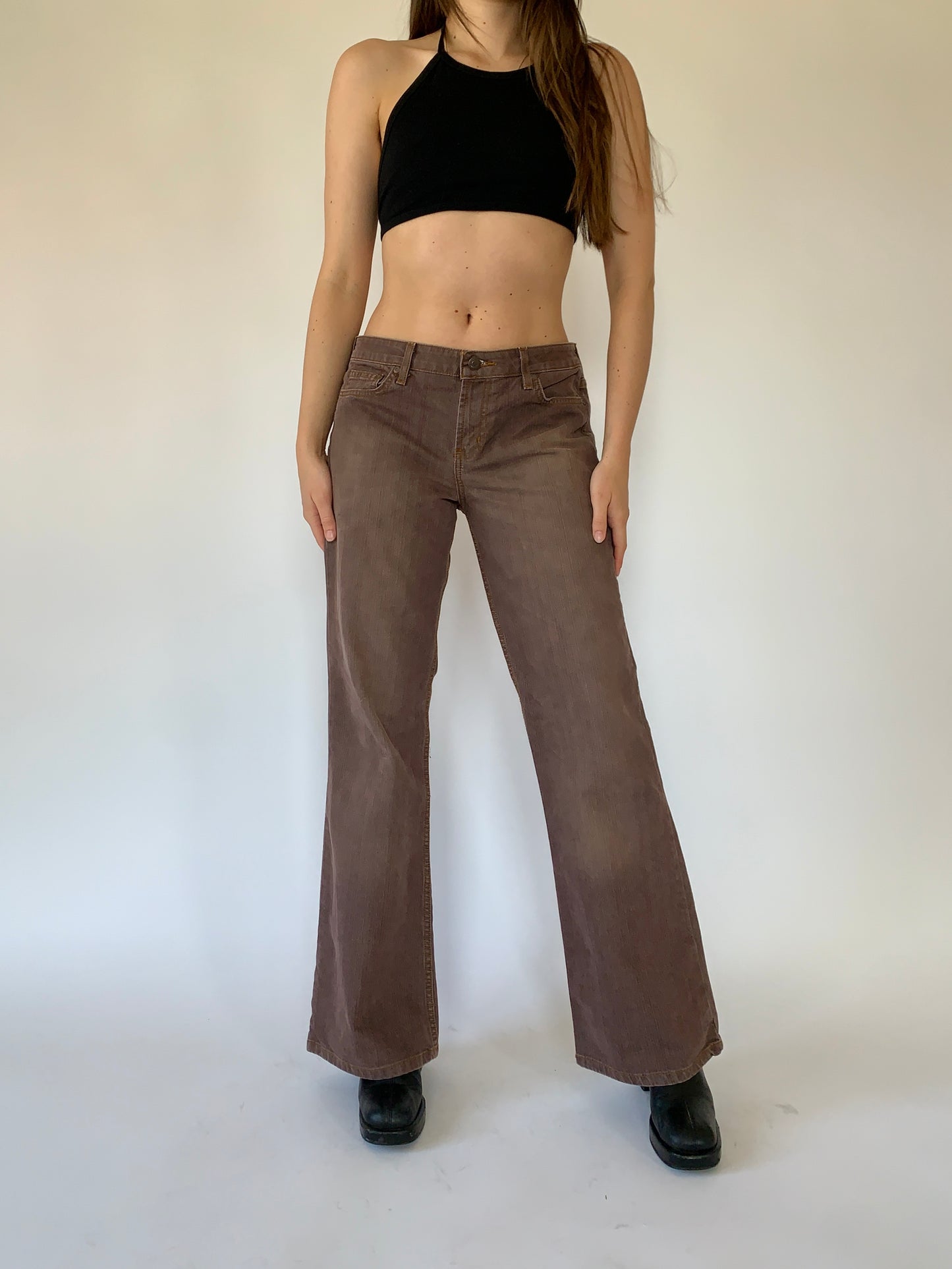 Vintage 1990s Brown Flares