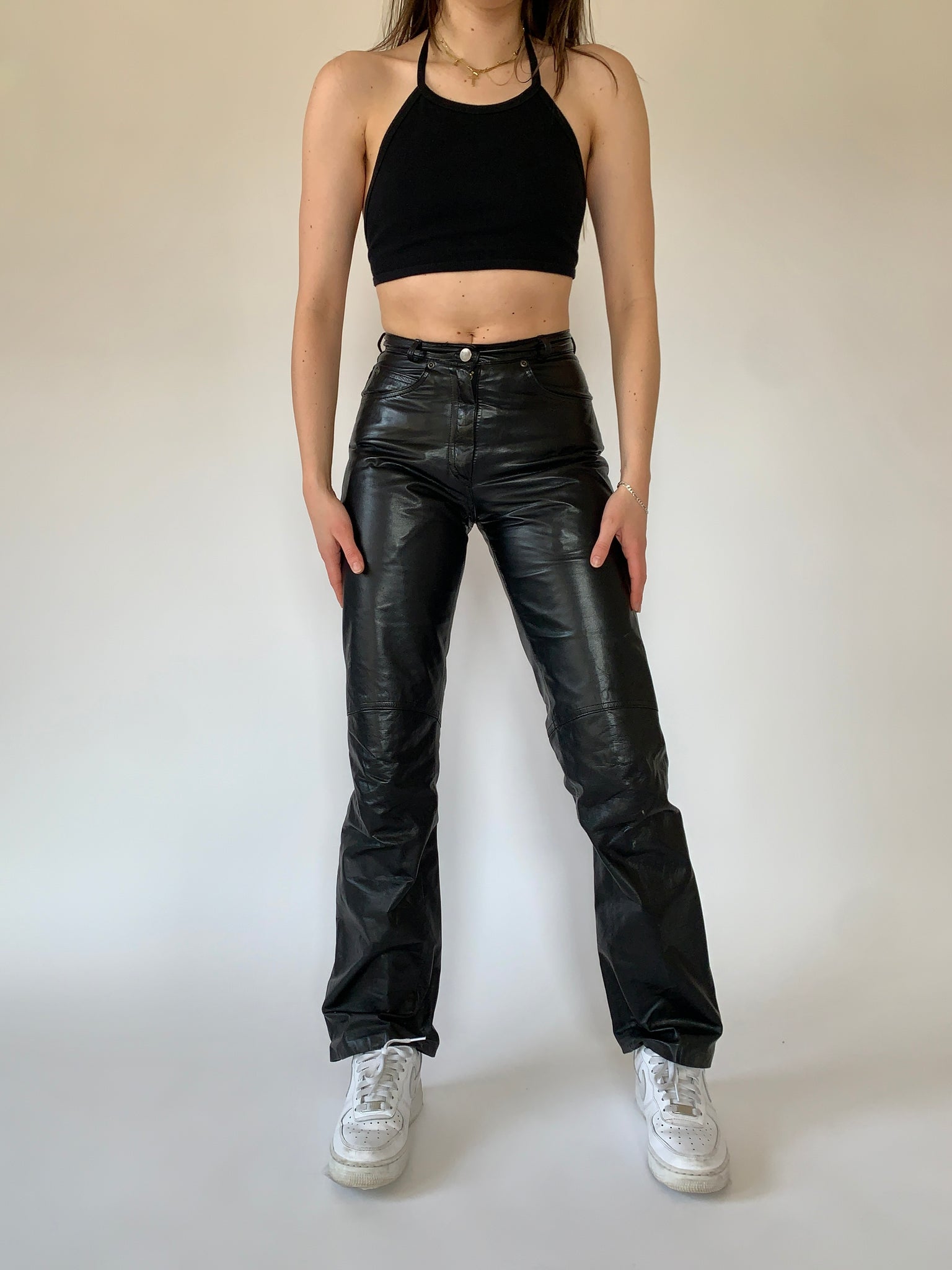 Vintage 1980s Leather Pants