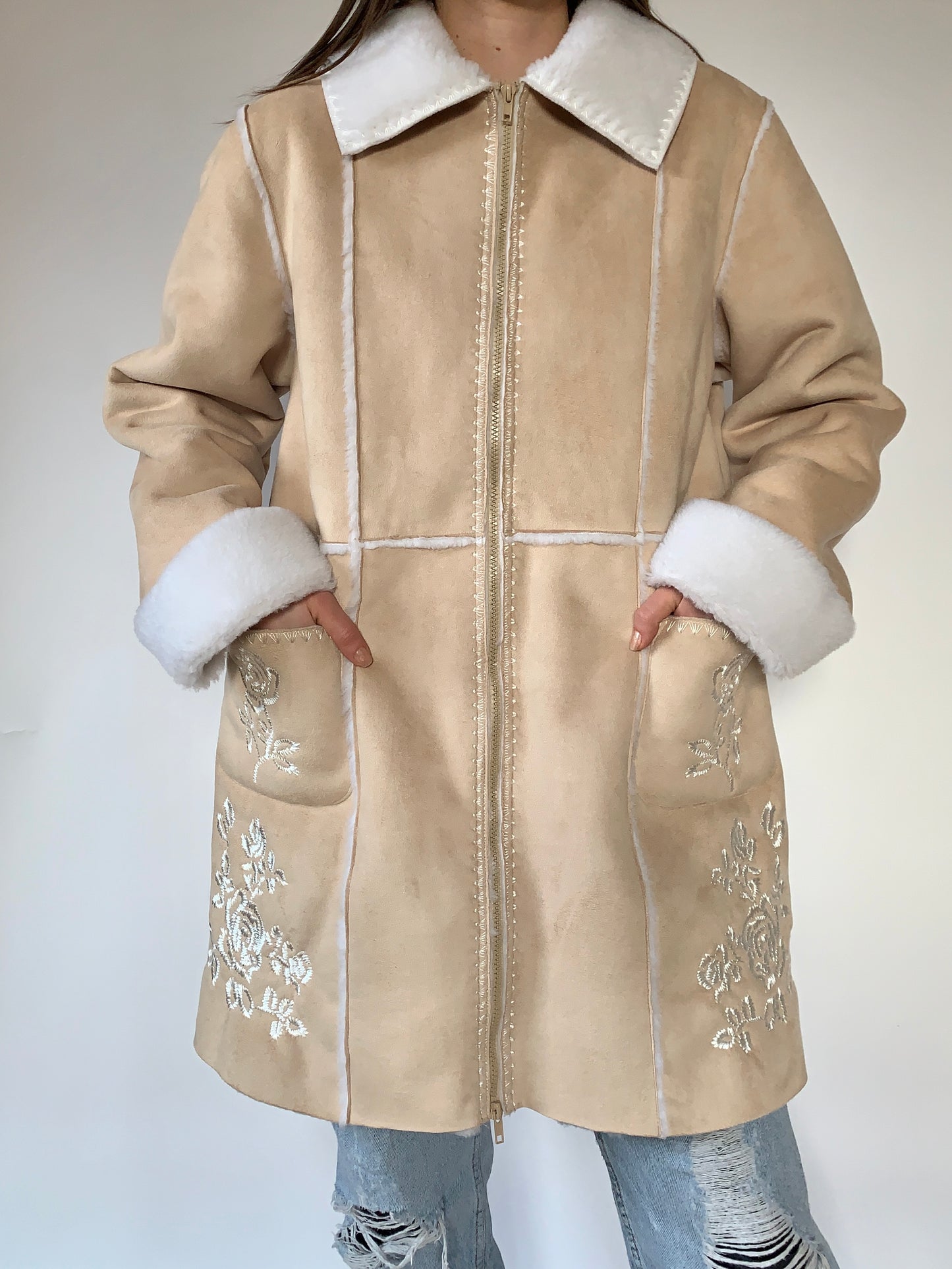 2000s Faux Fur Coat