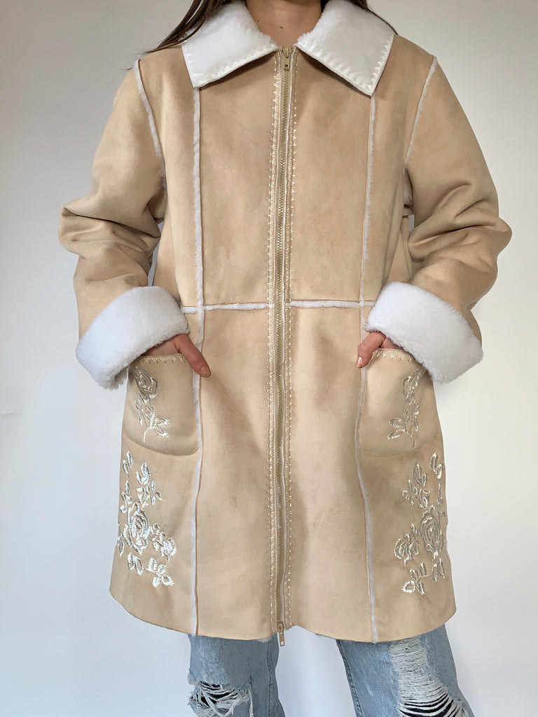 2000s Faux Fur Coat – Hazy Vintage