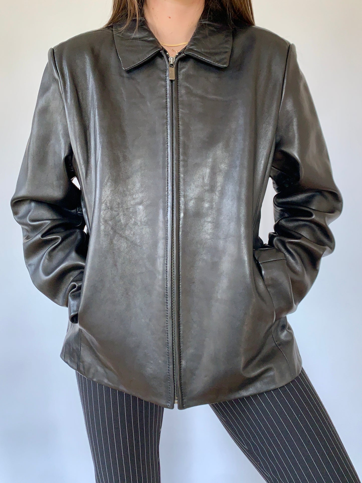 Vintage 1990s Leather Jacket