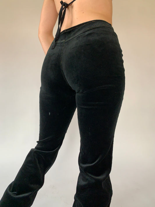 Vintage Velvet Flares (XS)