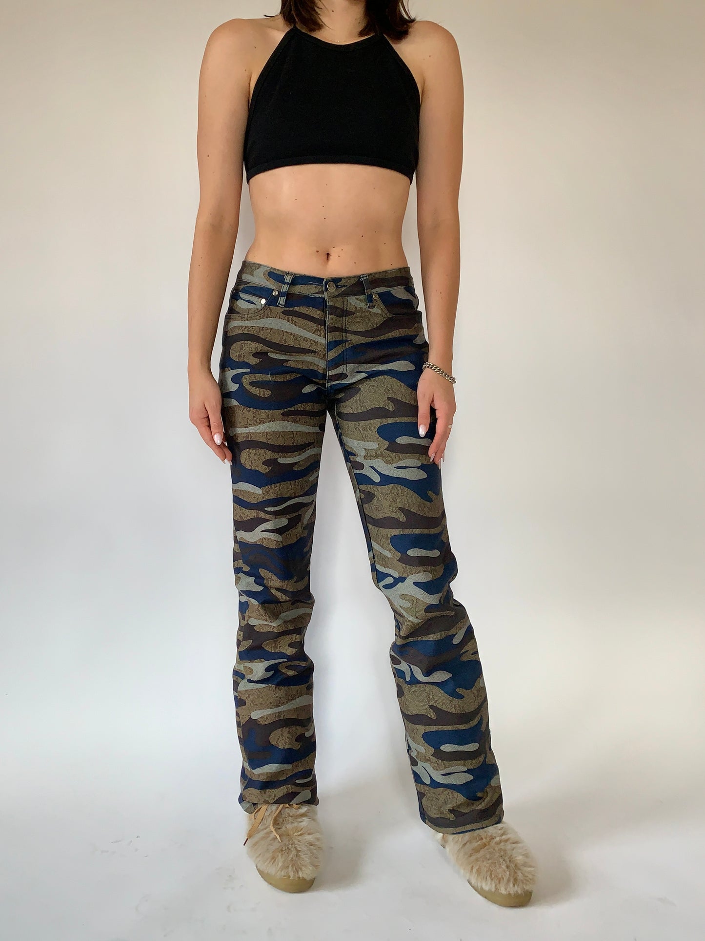 Y2K Camo Flares