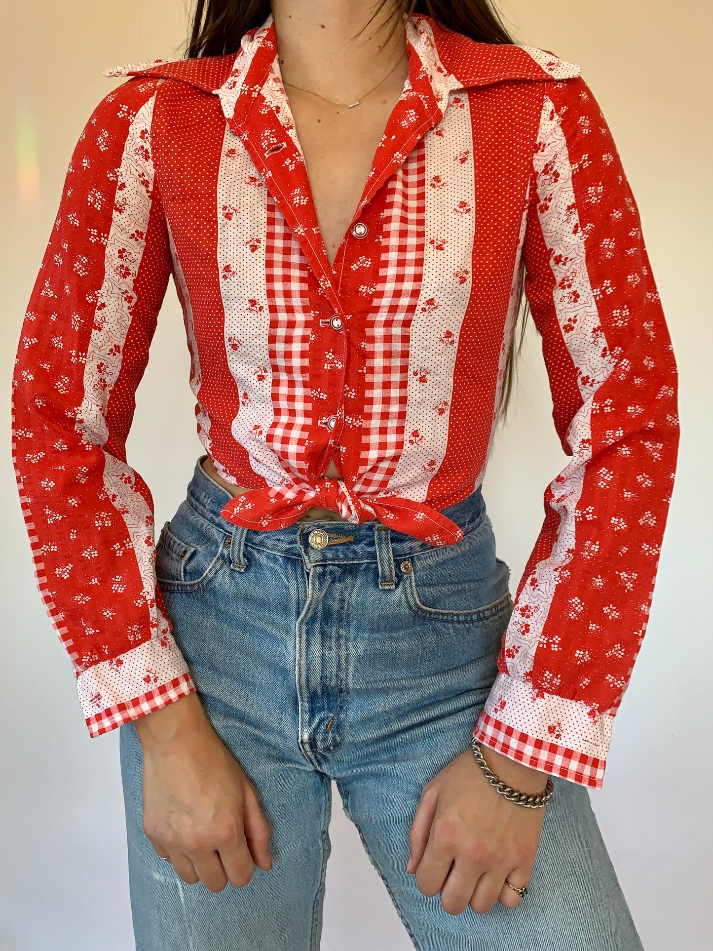Vintage 1970s Blouse