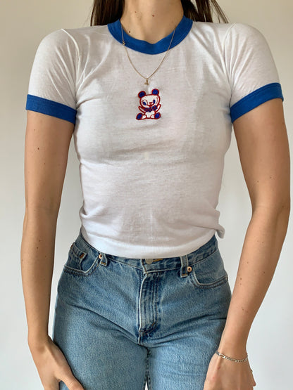 Vintage 1970s Ringer Tee