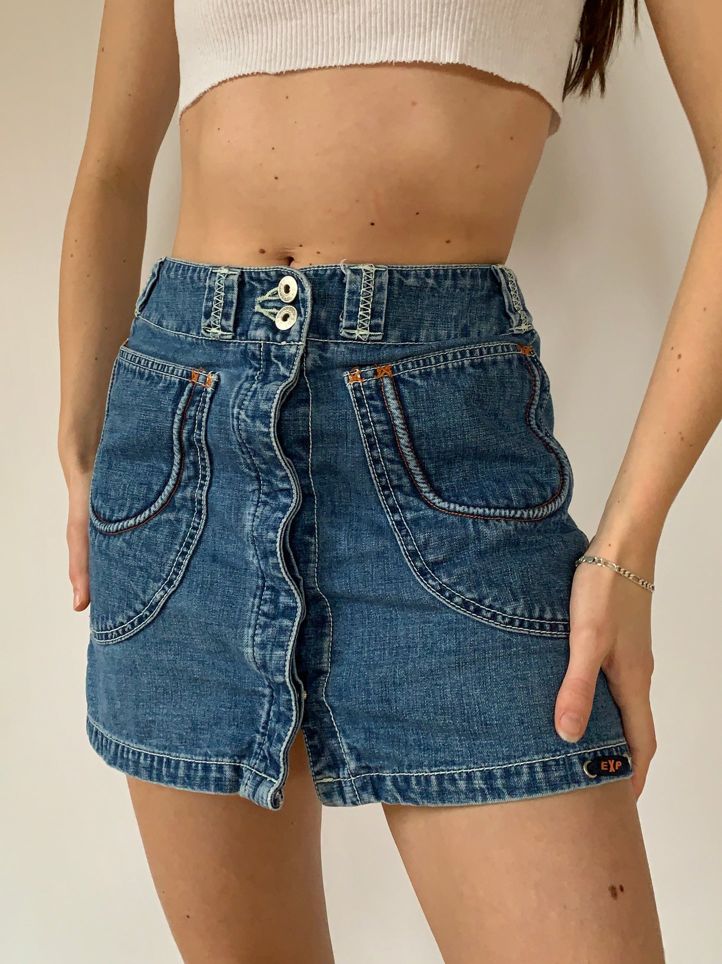 Vintage 1990s Denim Mini
